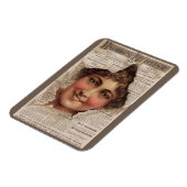 1884 Hood Tooth Powder-handelskaart Magneet (Linkerzijde)