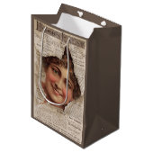 1884 Hood Tooth Powder-handelskaart Medium Cadeauzakje (Voorkant Gekanteld)