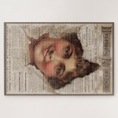 1884 Hood's Tooth Powder-handelskaart Legpuzzel (Horizontaal)