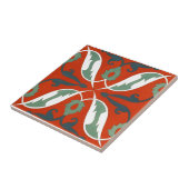  1884 Keramische sierkunst aanpassen Tegeltje (Zijkant)