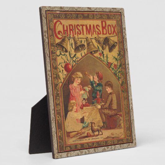 1884 KERSTBOX BOEK HOESJE FOTOPLAAT (Zijkant)