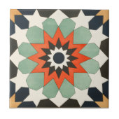  1884 Kunstster voor sierdoeleinden Tegeltje (Voorkant)