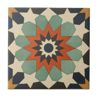 1884 Kunstster voor sierdoeleinden Tegeltje