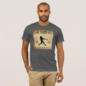 1884 Long Island City New York Baseball T-shirt (Voorkant volledig)