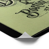 1884  Victor Bicycles en Art Poster (Hoek)