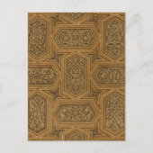 1885 Arabesk Decoratiepatroon Briefkaart (Voorkant)