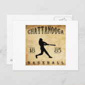 1885 Chattanooga Tennessee Baseball Briefkaart (Voorkant / Achterkant)