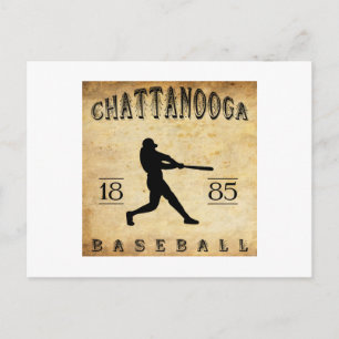 1885 Chattanooga Tennessee Baseball Briefkaart