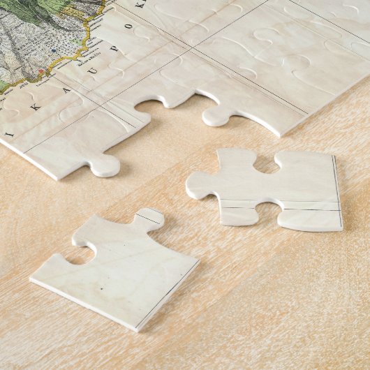 1885 De Witt Alexander Map of Maui, Hawaii Legpuzzel (Zijkant)