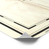 1885 De Witt Alexander Wall Map van Maui, Hawaii Poster (Hoek)