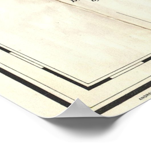 1885 De Witt Alexander Wall Map van Maui, Hawaii Poster (Hoek)