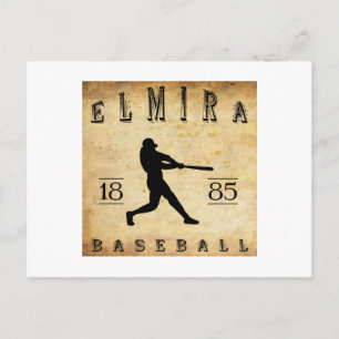 1885 Elmira New York Baseball Briefkaart