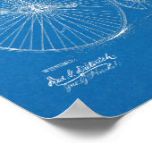 1885 High Wheeler Bicycle Design Patent Art Print (Hoek)