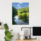 1886 Clements Stone Arch Bridge Poster (Thuiskantoor)