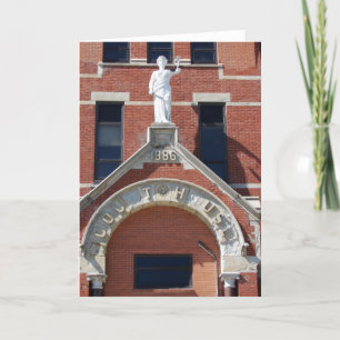 1886 Court House Kaart