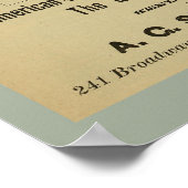 1886  fietsenmagazijn en kunstwerk Poster (Hoek)