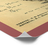 1886  High Wheeler Magazine en Art Poster (Hoek)