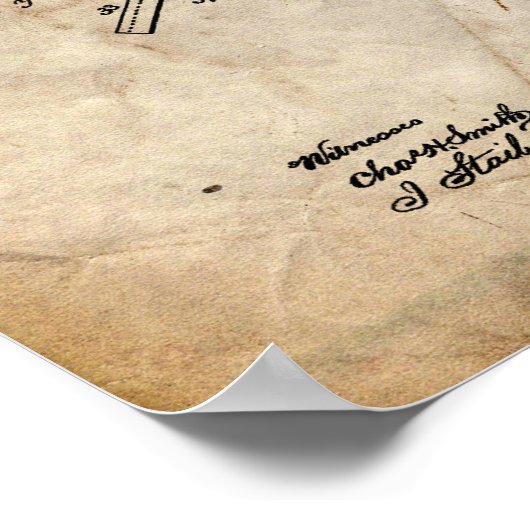 1886 Microscoopoctrooi Poster (Hoek)