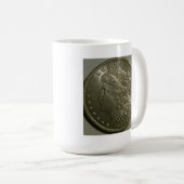 1886 Morgan Silver Dollar Mok (Voorkant rechts)