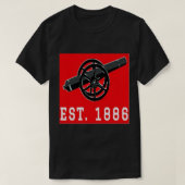 1886 rood t-shirt (Design voorkant)