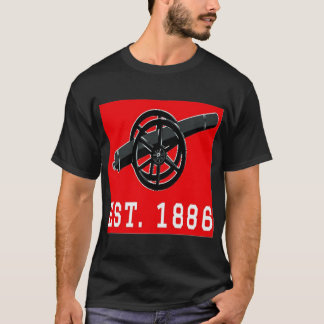 1886 rood t-shirt