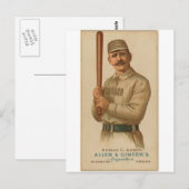 1887 Adrian C. Anson Briefkaart (Voorkant / Achterkant)