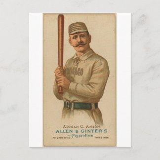 1887 Adrian C. Anson Briefkaart