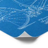 1887  brochure over fietspatroon — Kunstafdrukken Poster (Hoek)