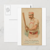 1887 Capt. Jack Glasscock Briefkaart (Voorkant / Achterkant)