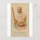 1887 Capt. Jack Glasscock Briefkaart (Voorkant)