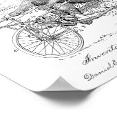 1887  fietstrilflessenart afdrukken poster (Hoek)