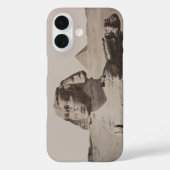 1887 Grote Sfinx van Gizeh Necropolis in Egypte Case-Mate iPhone Case (Achterkant)