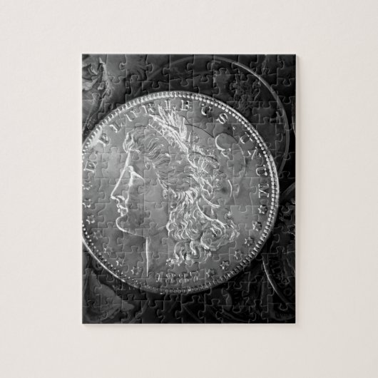 1887 Liberty Silver Dollar Legpuzzel (Verticaal)