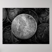 1887 Liberty Silver Dollar Poster (Voorkant)