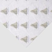 1887 Thistle Tissuepapier (Detail)