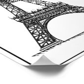 1887 TOUR EIFFEL POSTER (Hoek)