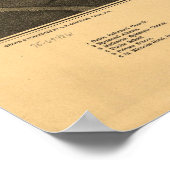 1887 Walden, NY Birds Eye Uitzicht Panoramic Map Poster (Hoek)