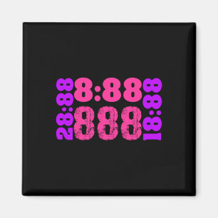1888..888 Engel nummers 888 Magneet