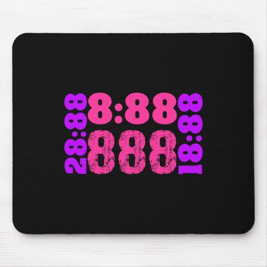1888..888 Engel nummers 888 Muismat (Voorkant)