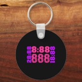 1888..888 Engel nummers 888 Sleutelhanger (Voorkant)
