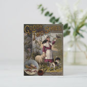  1888 Boekomslag Goody-Two Shoes Briefkaart (Staand voorkant)