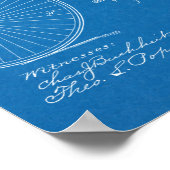 1888  brochure over fietspatroon — Kunstafdrukken Poster (Hoek)