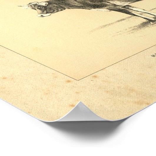  1888 Jersey Koe Print (Hoek)