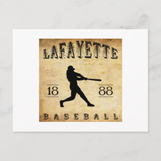 1888 Lafayette Indiana Baseball Briefkaart