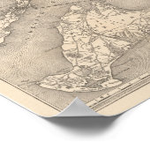 1888 Old Colony Railroad Marthas Vineyard Map Poster (Hoek)
