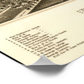 1888 Saratoga Springs, NY Birds Eye Panoramic Map Poster (Hoek)