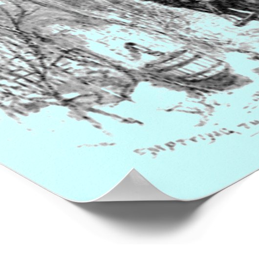 "-1888-schalen in een struik van suiker" poster (Hoek)