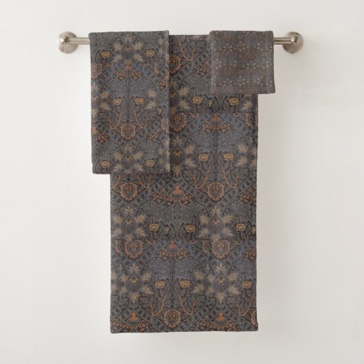 1888 William Morris Ispahan Bad Handdoek (Insitu)