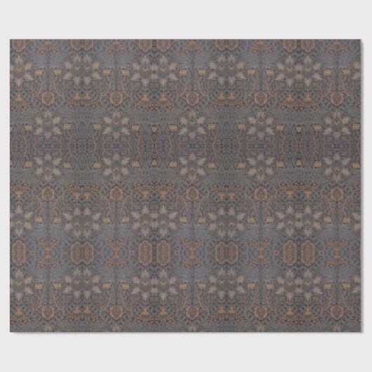 1888  William Morris Ispahan Wrapping Paper Cadeaupapier (Vlak)