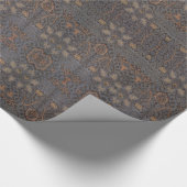 1888  William Morris Ispahan Wrapping Paper Cadeaupapier (Hoek)